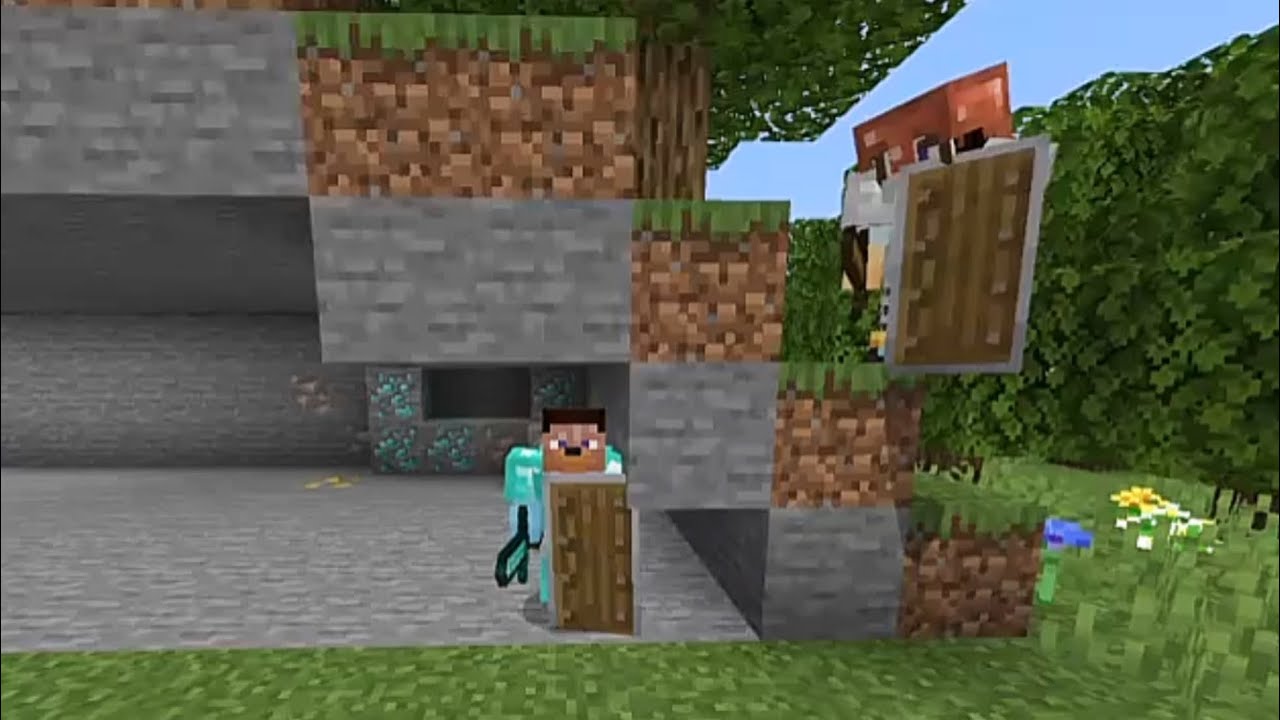 Minecraft pro vs hunter