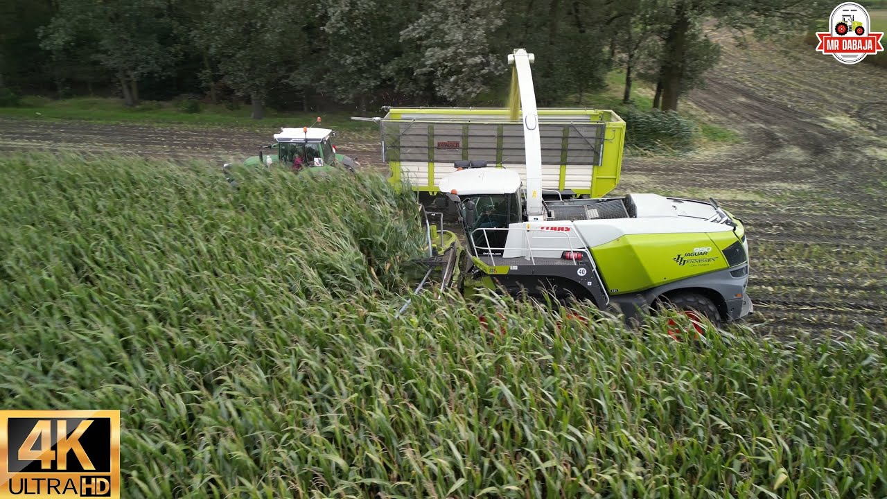 full version Cornharvest 2023 +dronefootage Jennissen Claas jaguar 990 terra trac 900 orbis+6 fendt