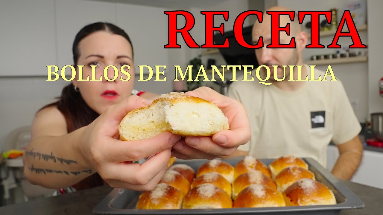 Receta del TRADICIONAL Bollo de Mantequilla Vasco