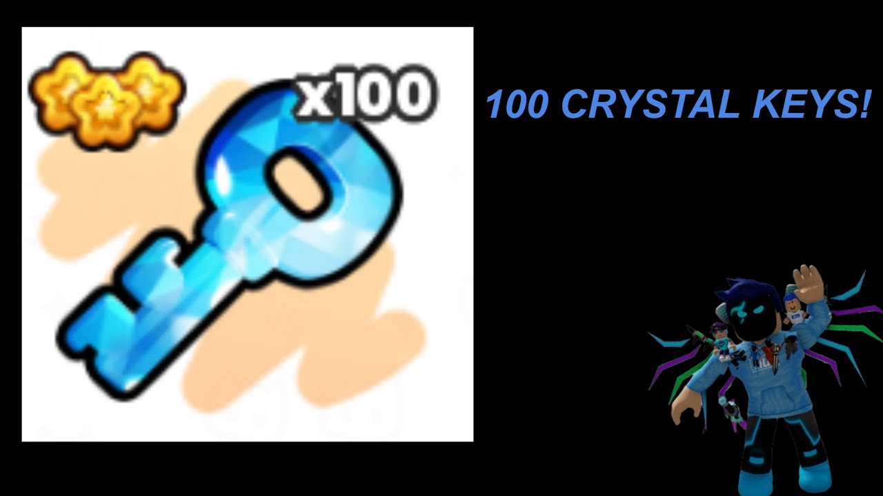 Opening 100 Crystal keys in Pet Simulator 99! (part 1)