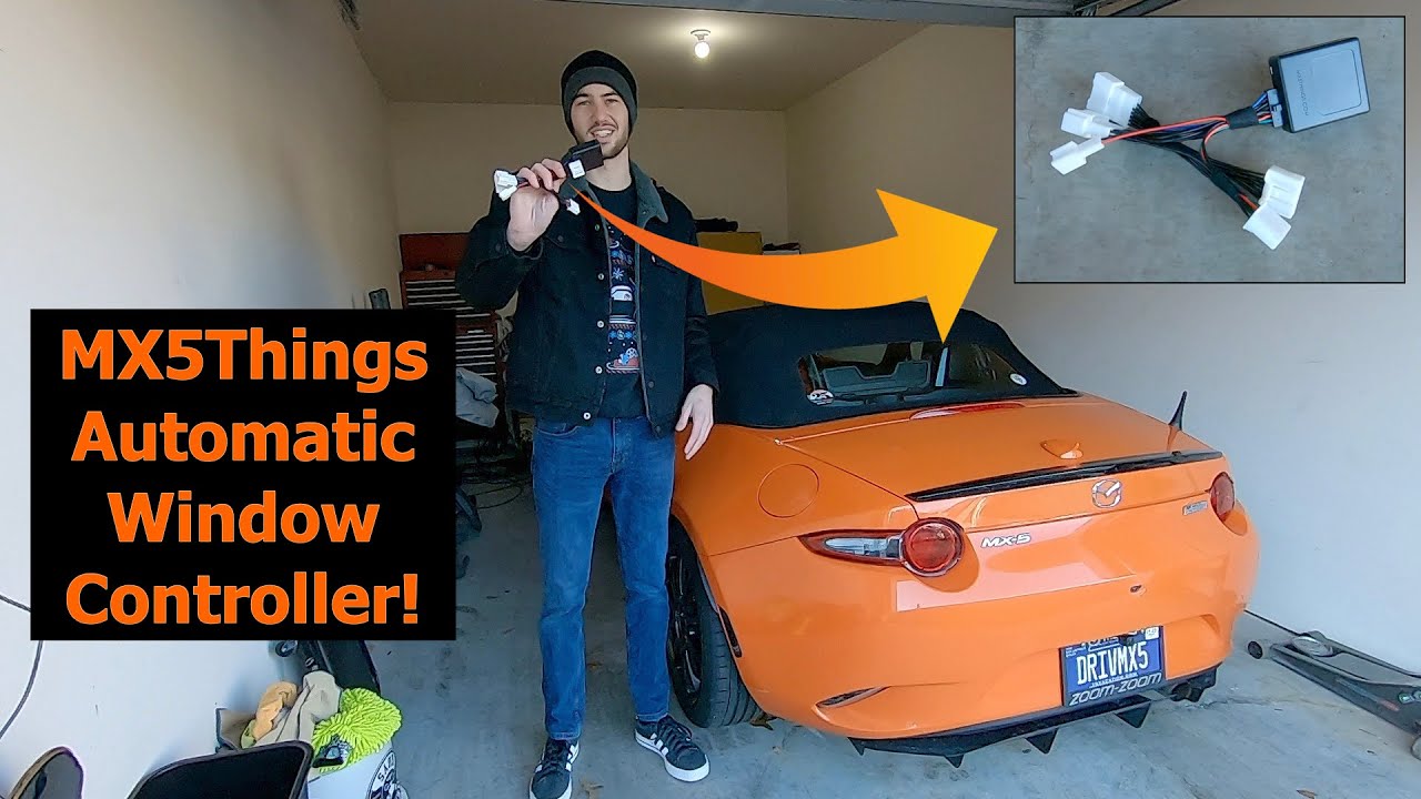 ND Miata Automatic Windows Mod - MX5Things Auto Window Controller Installation and Set-Up