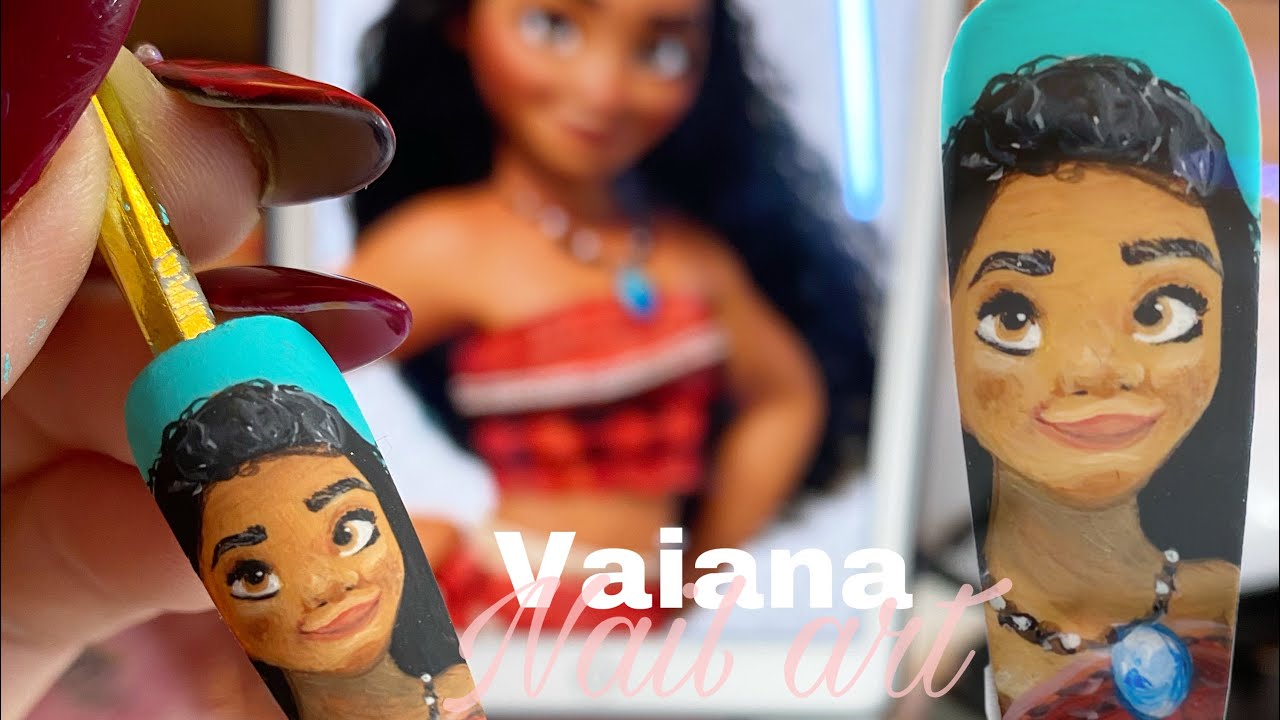 Vaiana Nail art
