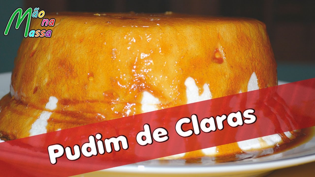 Pudim de claras de Microondas