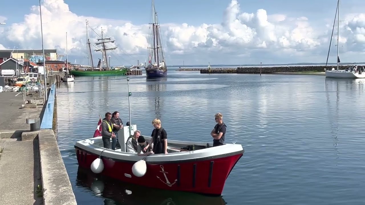 Praktisk pr&oslash;ve i sejlads