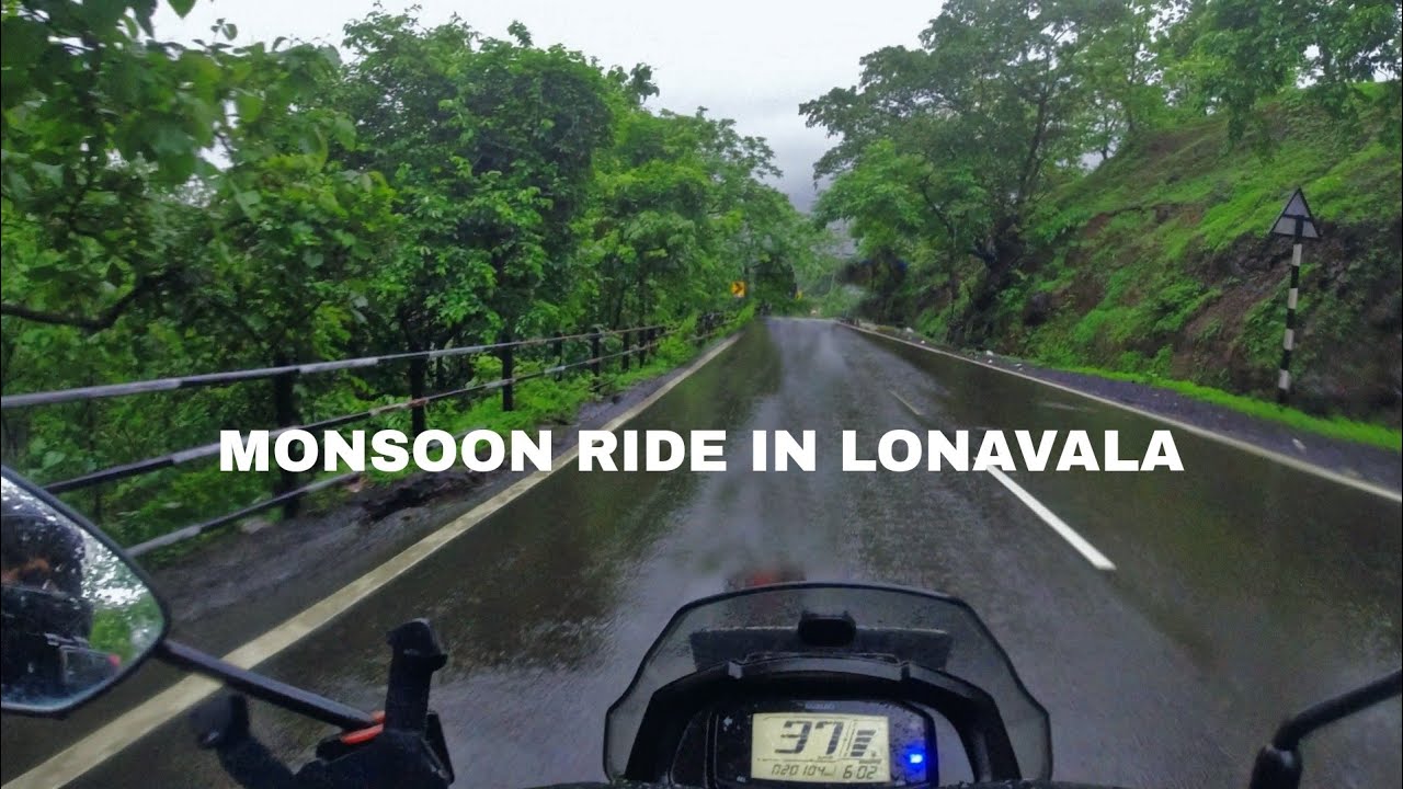 MONSOON RIDE IN LONAVALA | MUMBAI | SUZUKI BURGMAN STREET | VLOG 11