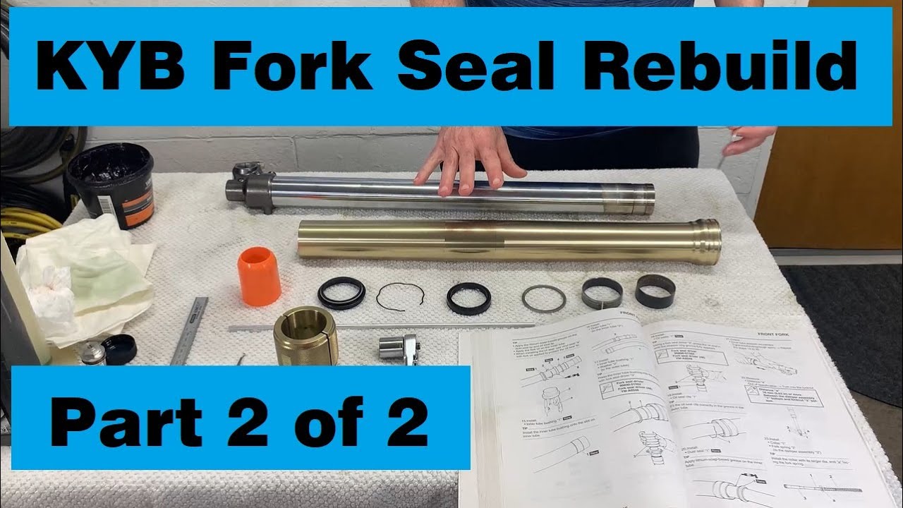KYB Fork Seal Replacement Part 2 | Dirt Bike Maintenance  Part 10 | Yamaha YZ 250FX