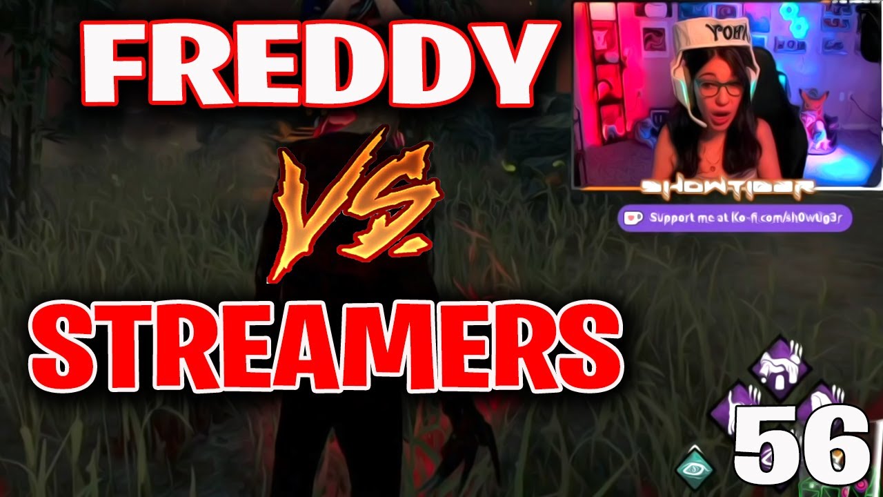 Мастерски пройденный ранг 1: Фредди против стримеров Twitch! (Dead By Daylight)