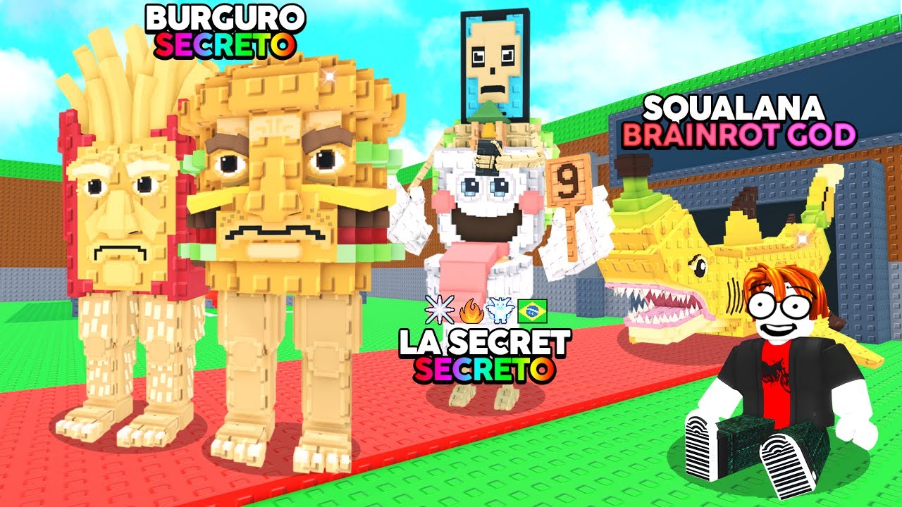 BURGURO FRYURO, LA SECRET COMBINASION, LOS 67 ATUALIZA&Ccedil;&Atilde;O ROUBE UM BRAINROT (MUITO RARO) 💵😰