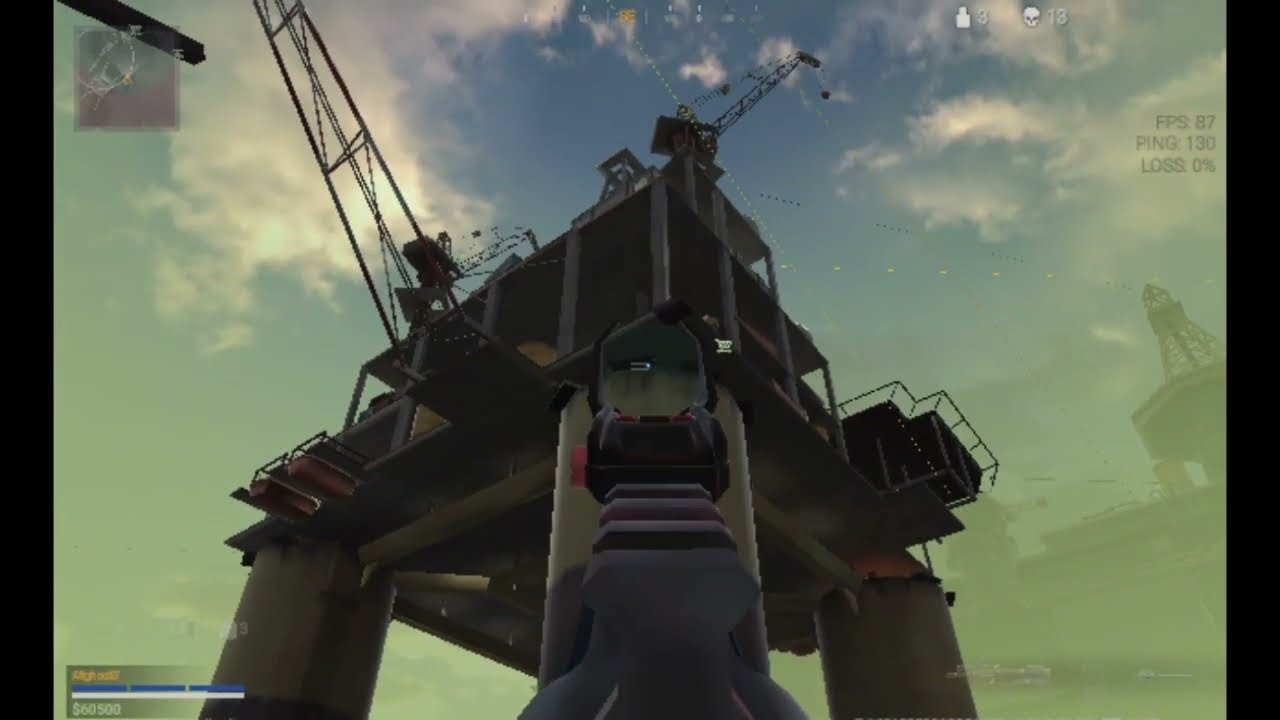 P90 Combat Zone Gameplay