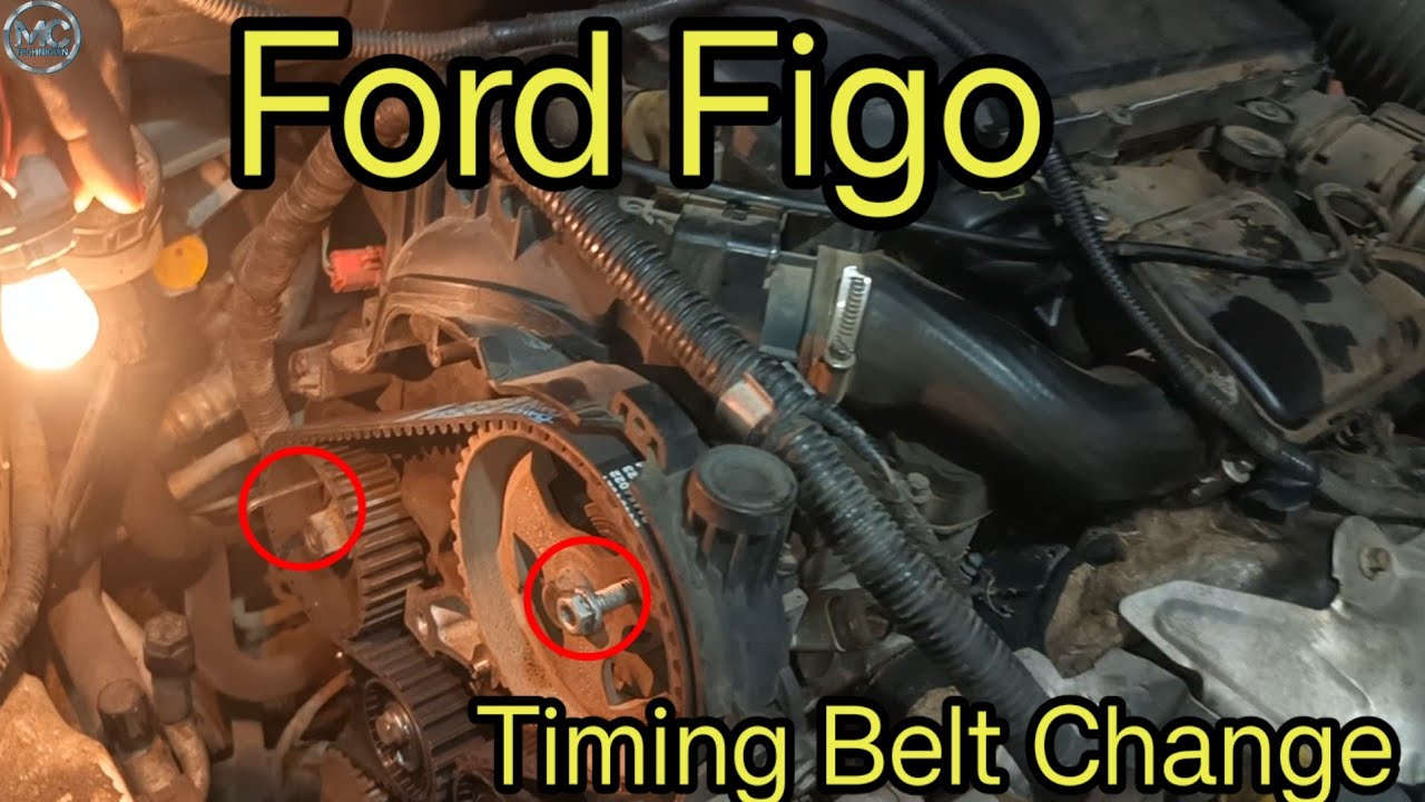 Ford Figo timing belt change