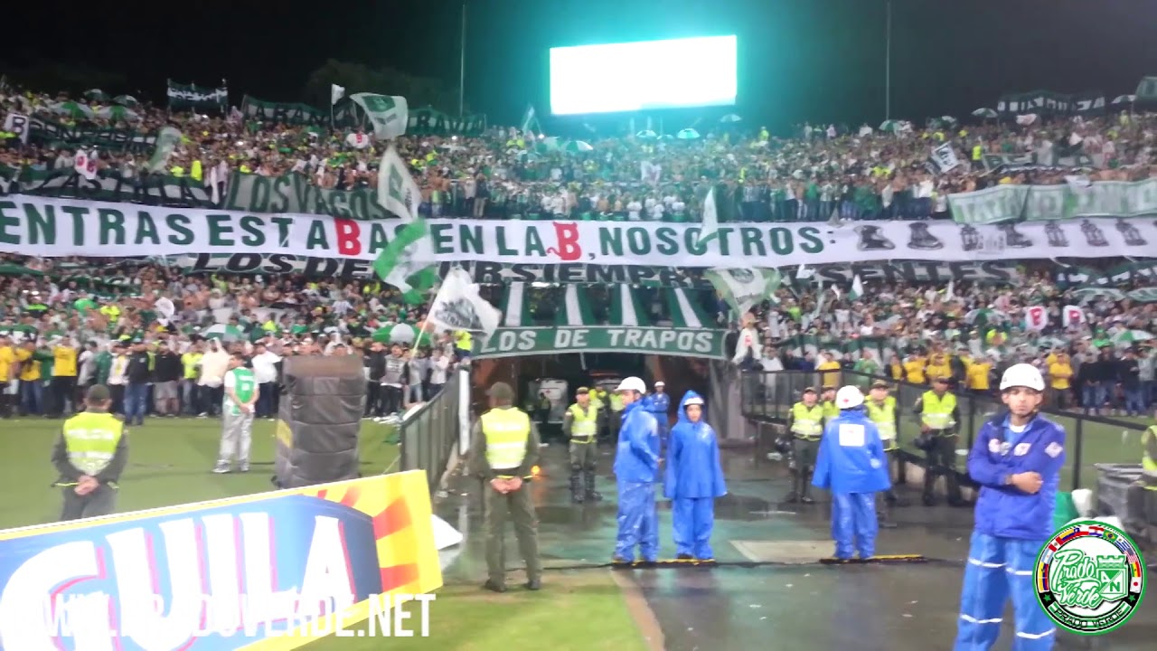 Atletico Nacional vs América | Liga Aguila | Los Del Sur Siempre Presentes