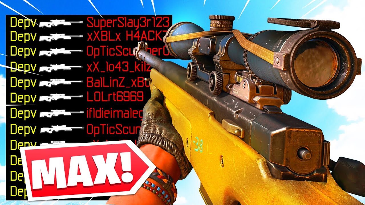 the MAX LEVEL 