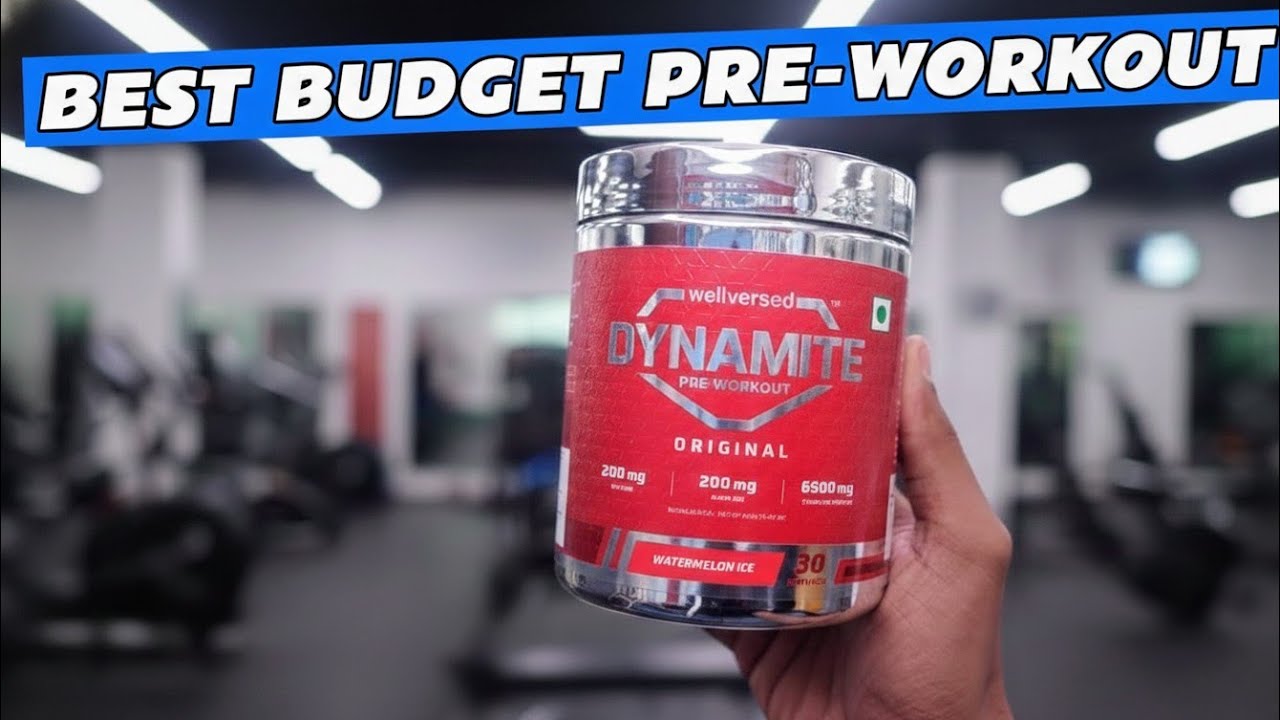 WELLVERSED DYNAMITE ORIGINAL PRE-WORKOUT REVIEW 