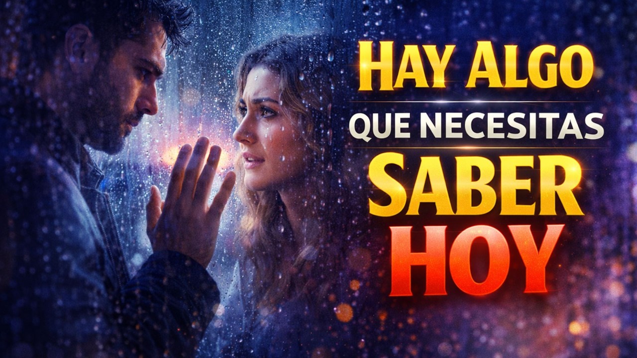 HAY ALGO QUE NECESITAS SABER HOY