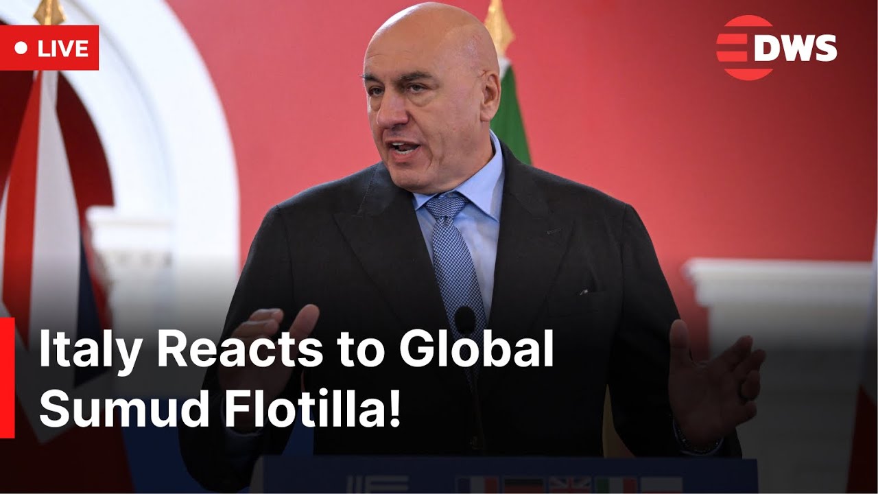 LIVE: Italian Defence Minister Crosetto Addresses Parliament on Global Sumud Flotilla | AC1Z