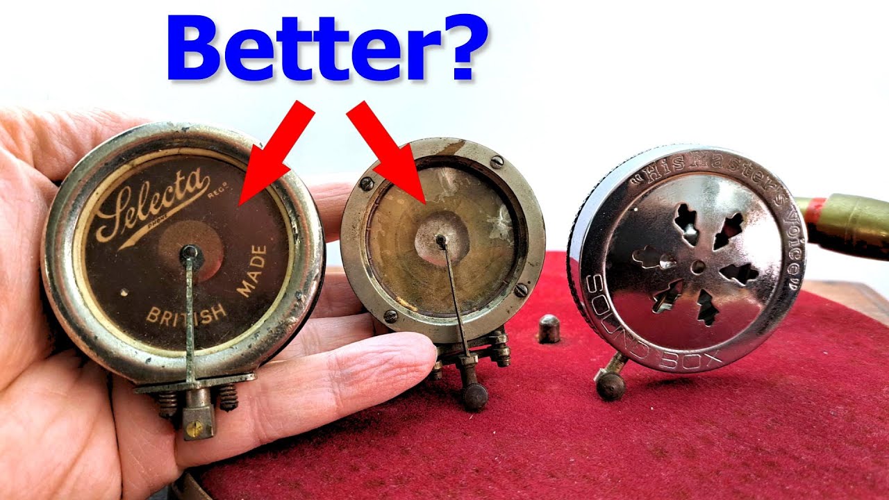 FAKE gramophone soundbox upgrade - worth it?