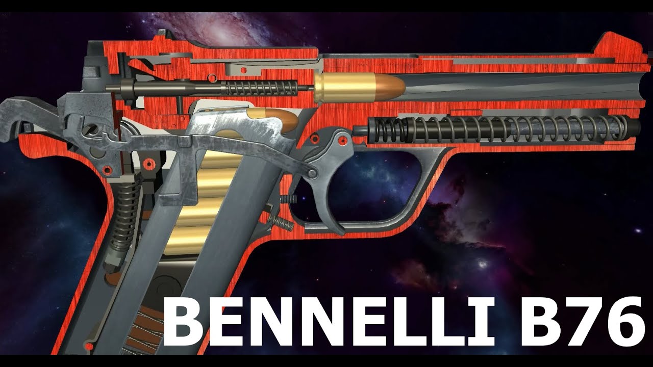 How a Benelli B76 Pistol Works
