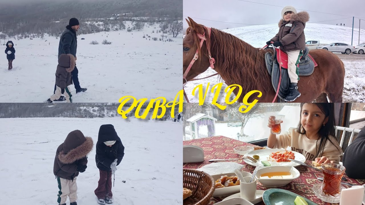 QUBA VLOGU😍 | MARAQLI GUN | #kesfet #aboneol 