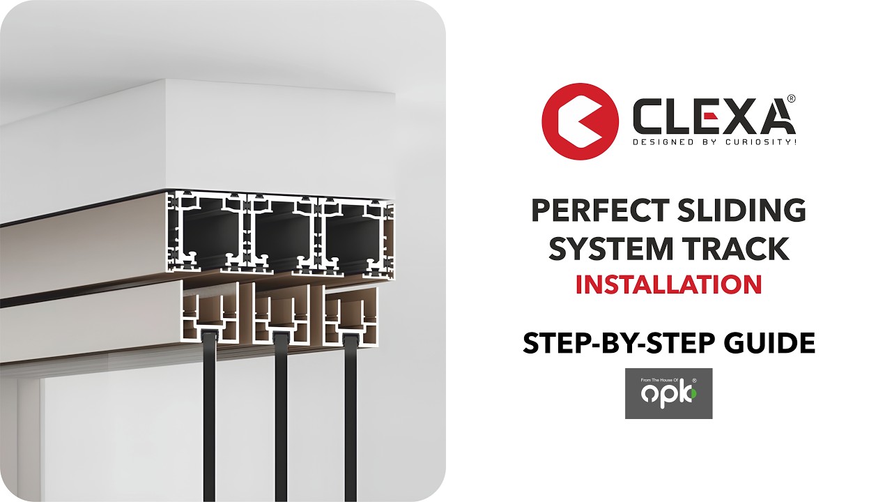 OPK Perfect Series TRACK Installation For Sliding I CLEXA