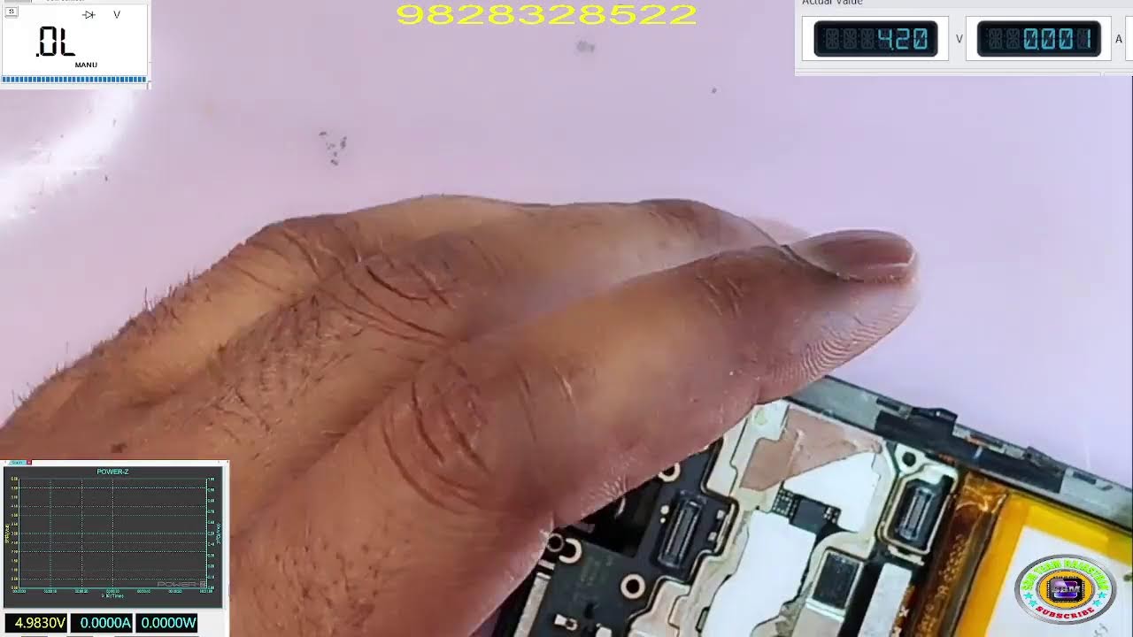 oppo f5 no light no grafic #LIVE CLASS