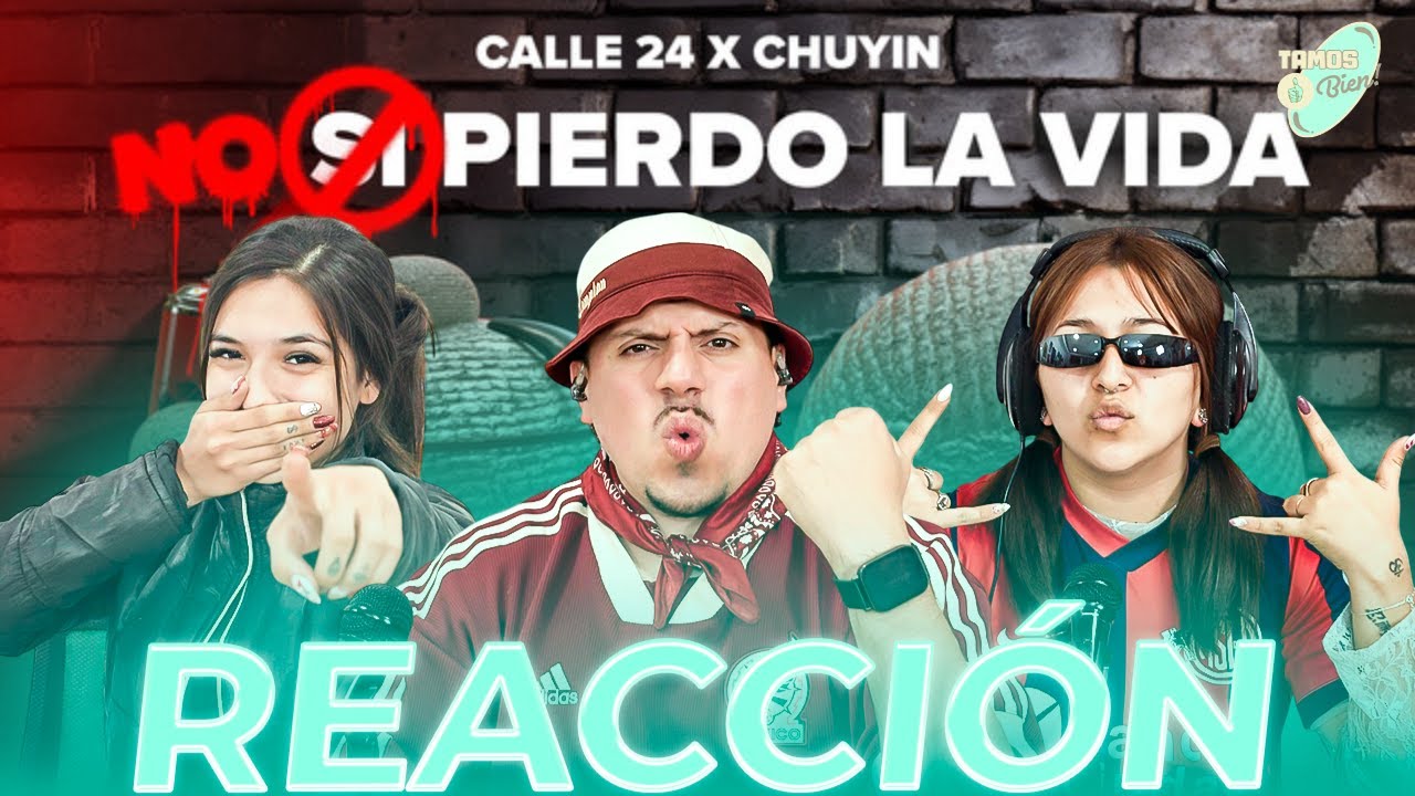 Calle 24 x Chuyin - No Pierdo La Vida [Lyric Video] | 🇦🇷 🇲🇽 Reacción - La Clásica Digital