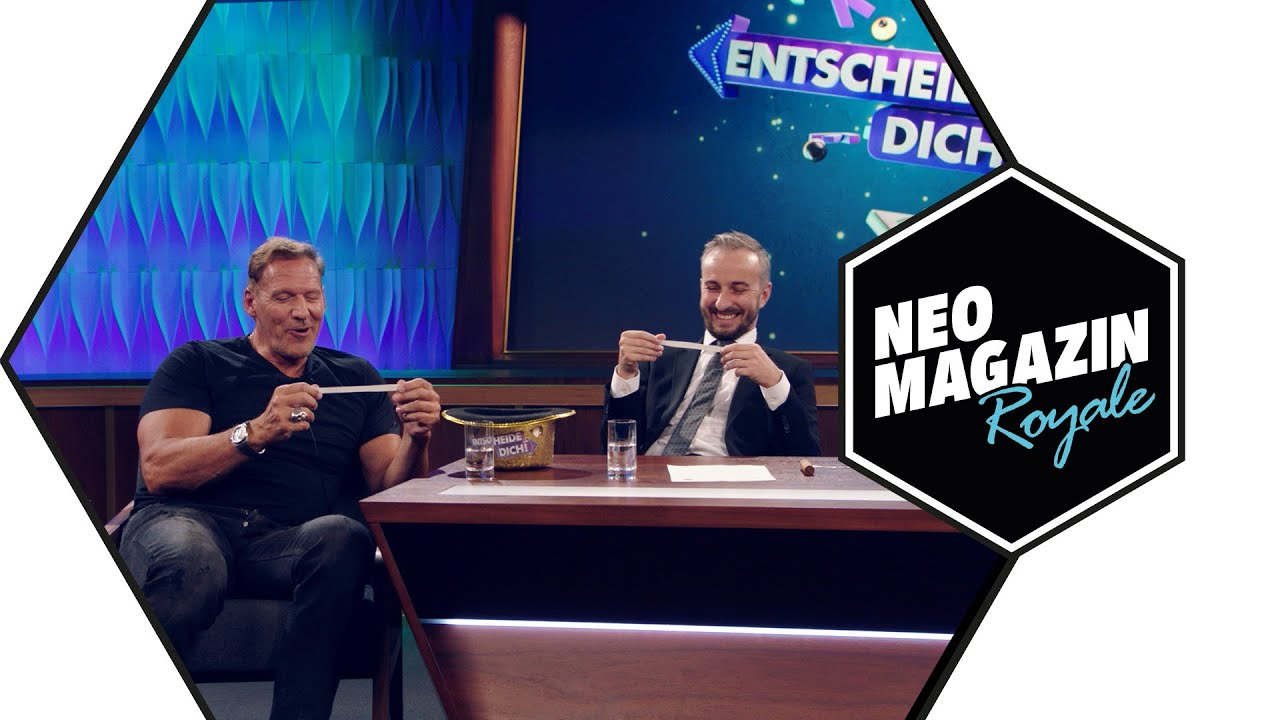 Entscheide dich! mit Ralf Moeller | NEO MAGAZIN ROYALE mit Jan Böhmermann - ZDFneo
