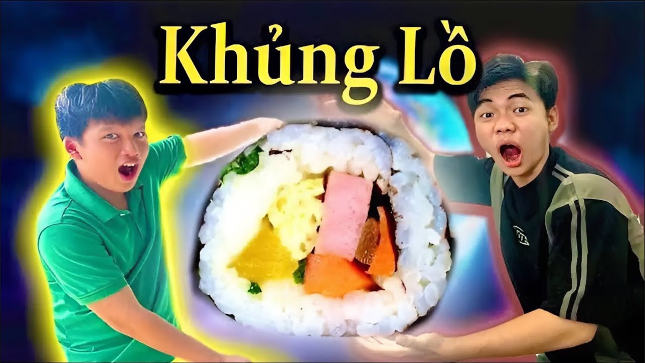 A Ngọc Tony TV l Thử Th&aacute;ch L&agrave;m Cơm Cuộn Si&ecirc;u To 🍙