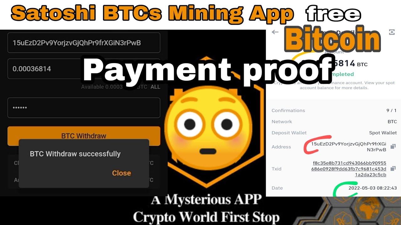 CORE BTCs free Bitcoin payment proof (@aschoolz )
