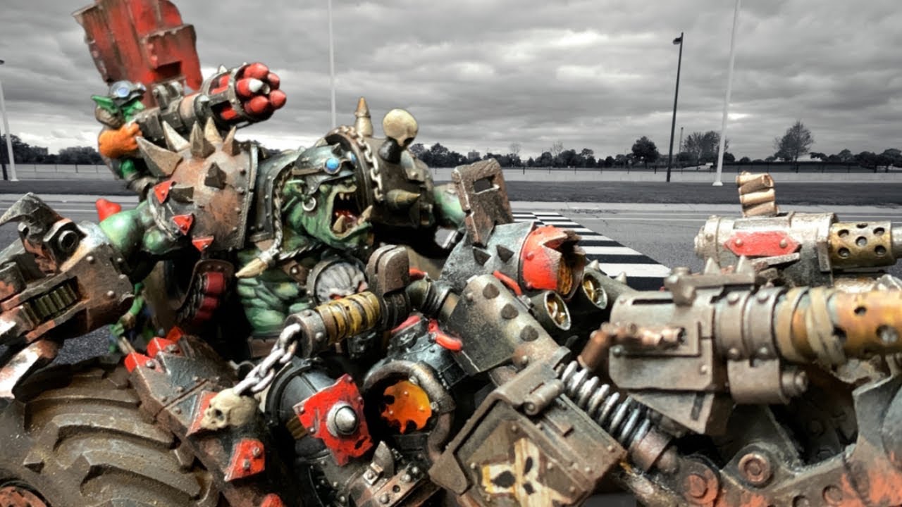 WARHAMMER 40K ORK WARBOSS ON BIKE (alternative)?