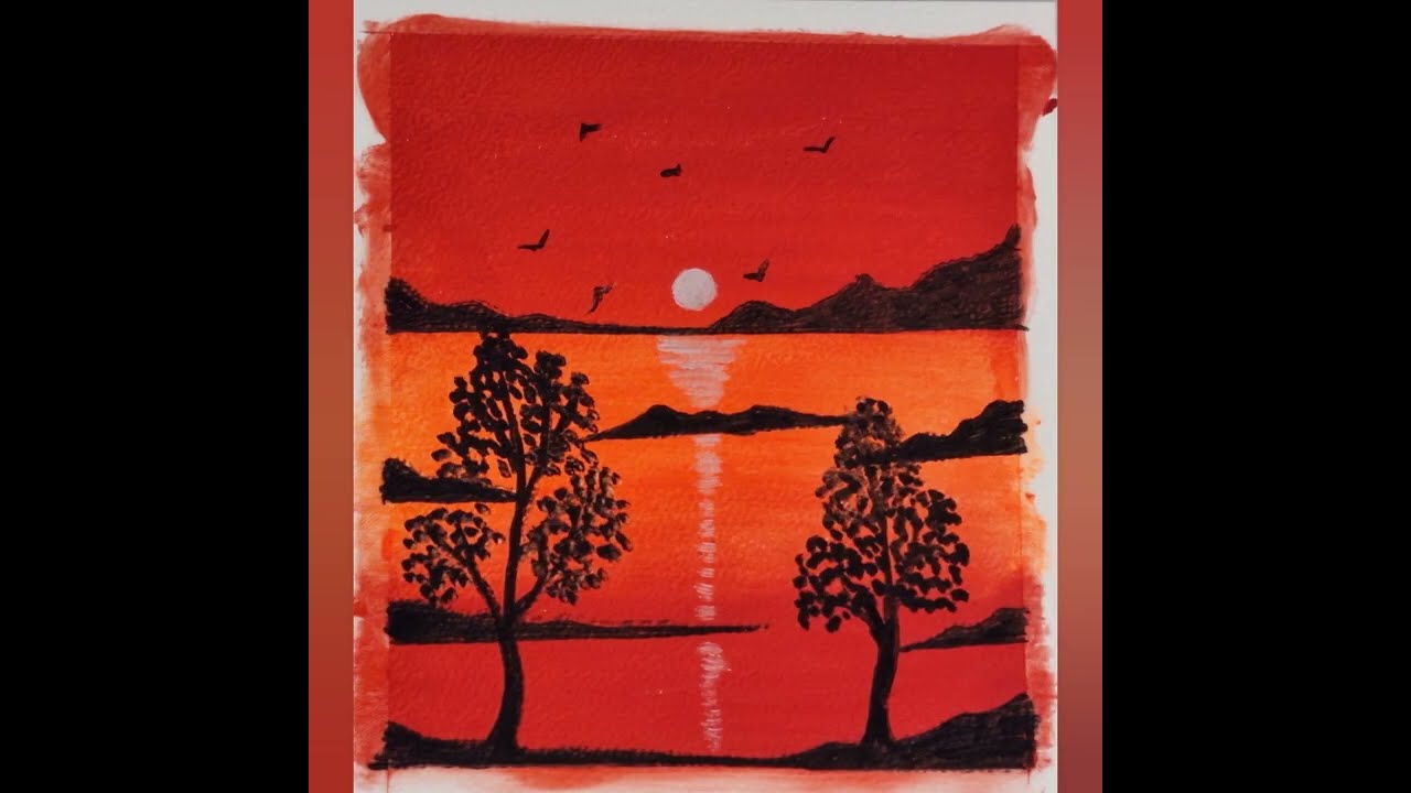 Most Beautiful oilpastel painting arts for beginners satisfaying video step by step easy methods 