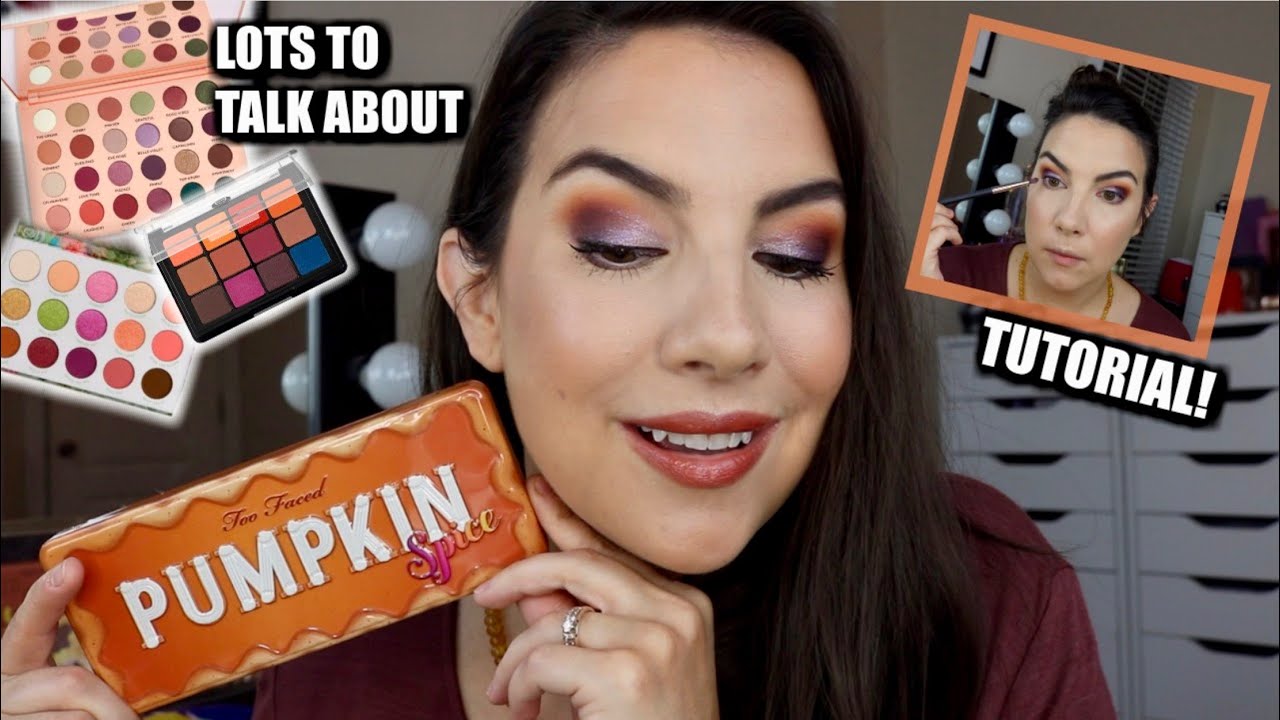 TOO FACED PUMPKIN SPICE PALETTE... Hit or Miss?