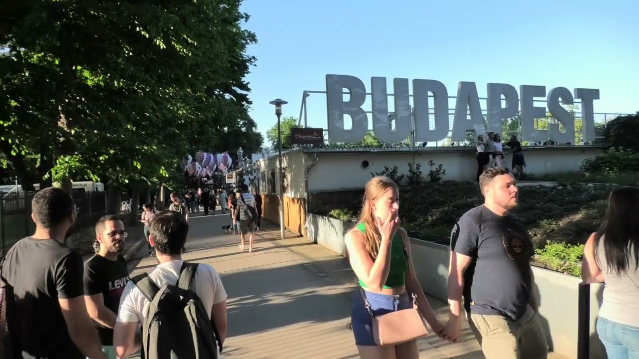 Budapešť - Markétin ostrov, Budapest - Margit sziget