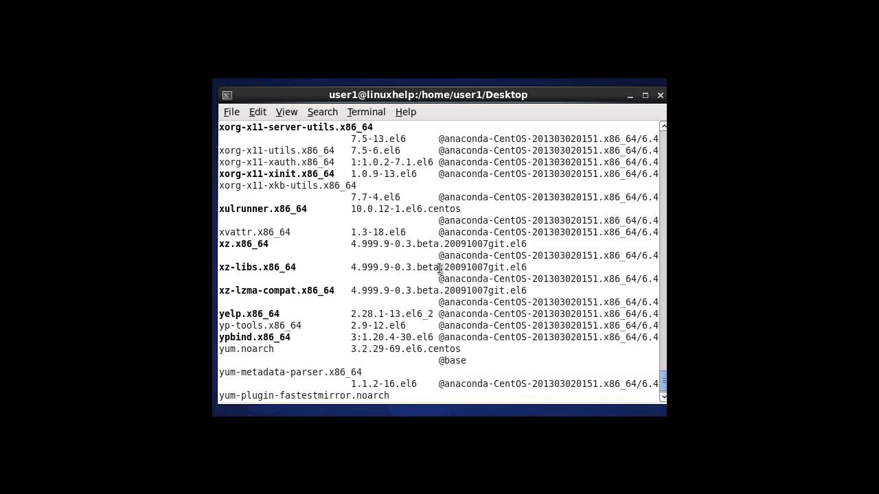 How to use yum command for beginners?