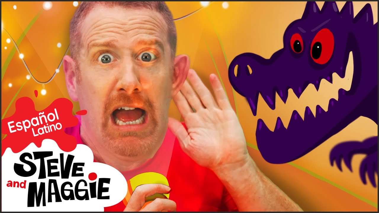 Historia de acampar con animales de juguete + MÁS para niños con Steve and Maggie Español Latino