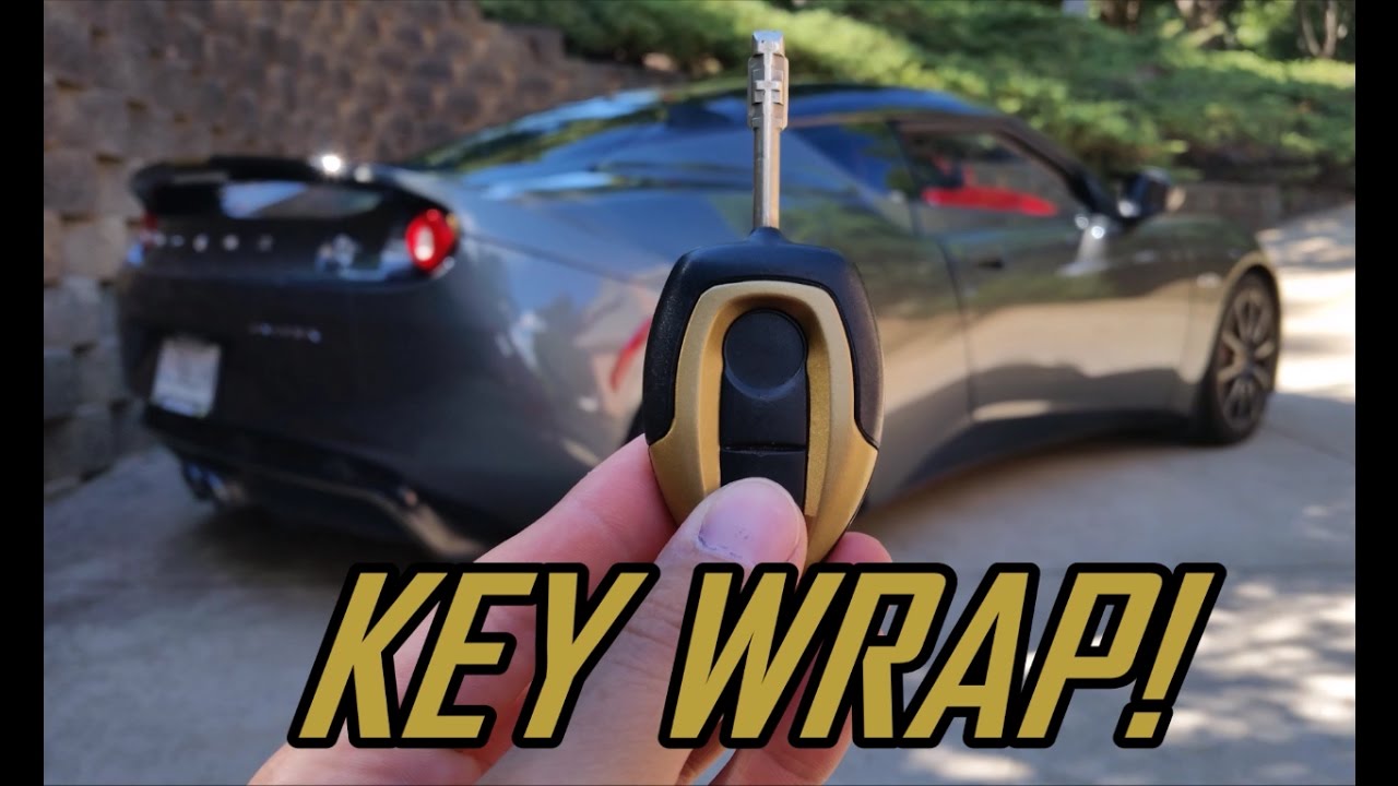 Vinyl Wrapping My Evora Key: Desert Sand Matte!