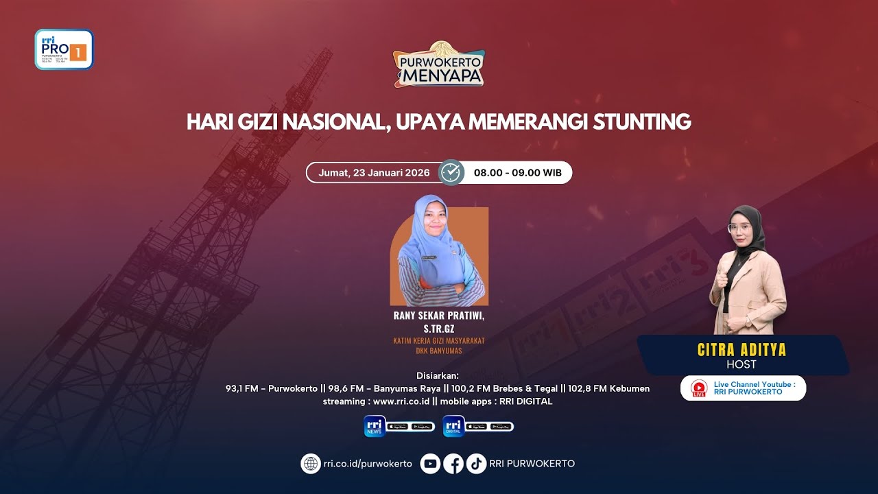 HARI GIZI NASIONAL, UPAYA MEMERANGI STUNTING