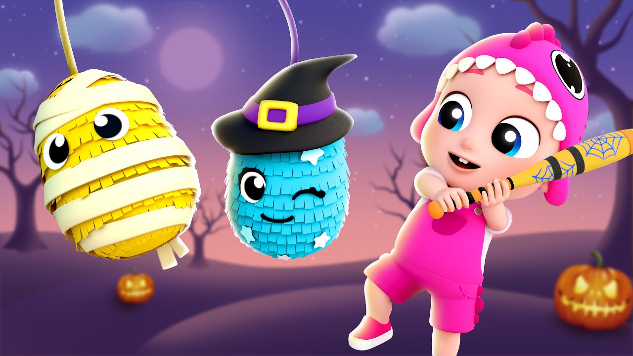 Œufs Piñatas d'Halloween 🎃 Crac Crac Crac ! | Bubbleee  Comptines pour Enfants