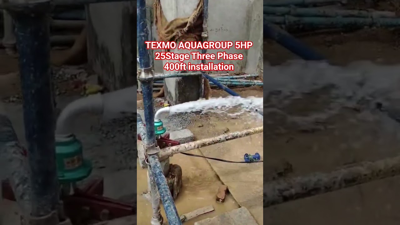 TEXMO AQUAGROUP 5HP 25Stage Three Phase 4