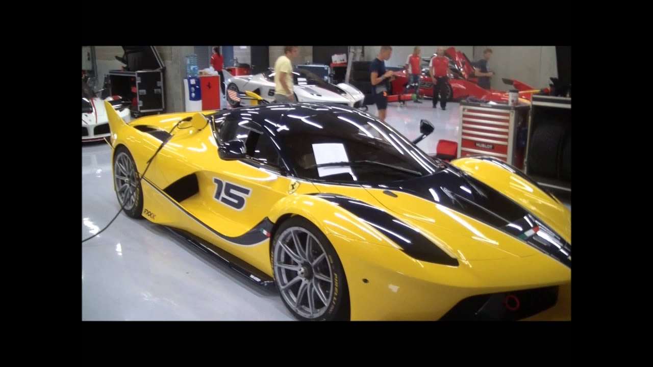 (6x) Ferrari FXXK @ Corse Clienti Spa 2015