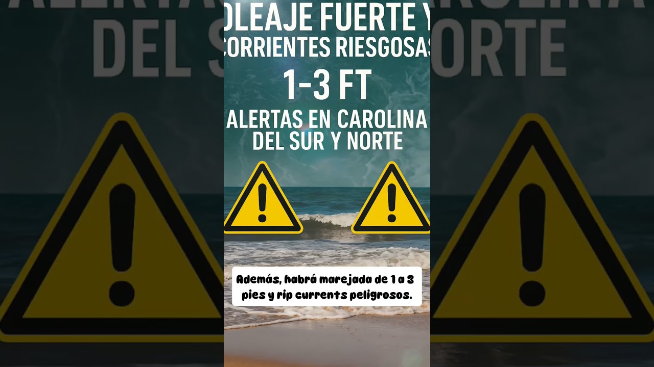 ⚠️ Tormenta Chantal activa alertas en las Carolinas | &Uacute;ltima hora#TormentaChantal #Chantal2025