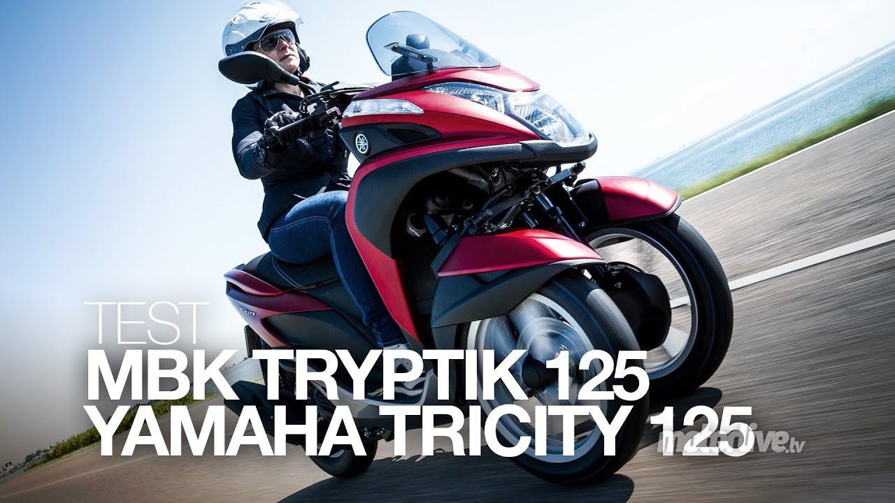 TEST | MBK TRYPTIK 125 & YAMAHA TRICITY 125