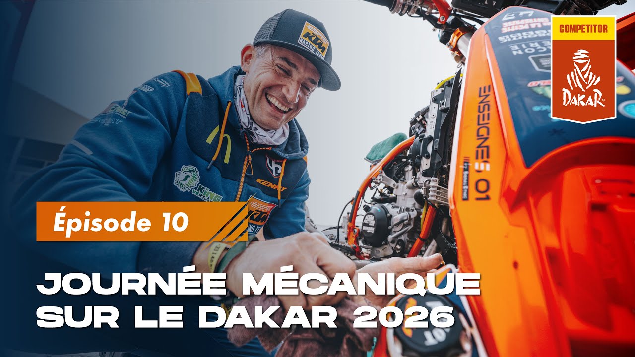 Journ&eacute;e m&eacute;canique sur le Dakar 2026