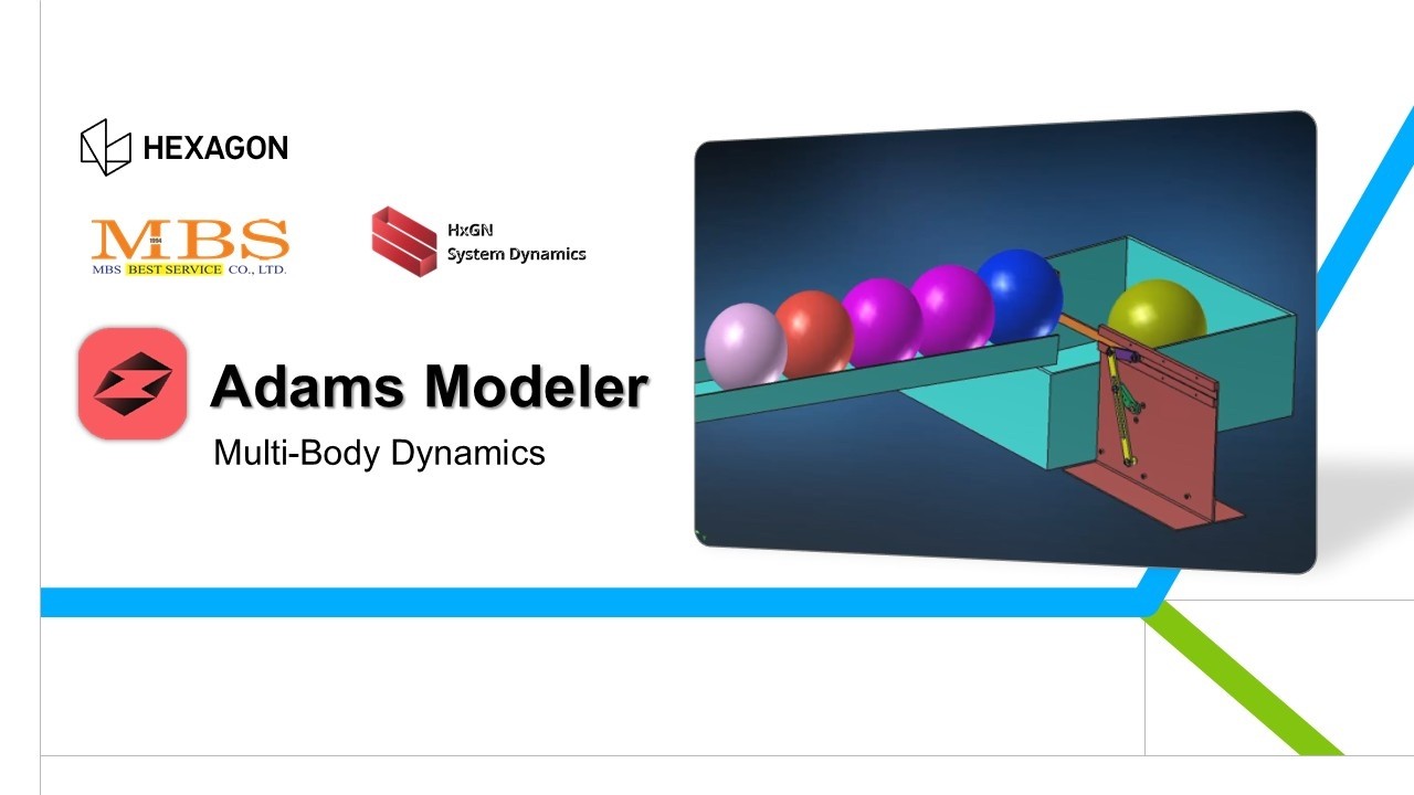 Adams Modeler - Multi-Body Dynamics  by MBS BEST SERVICE