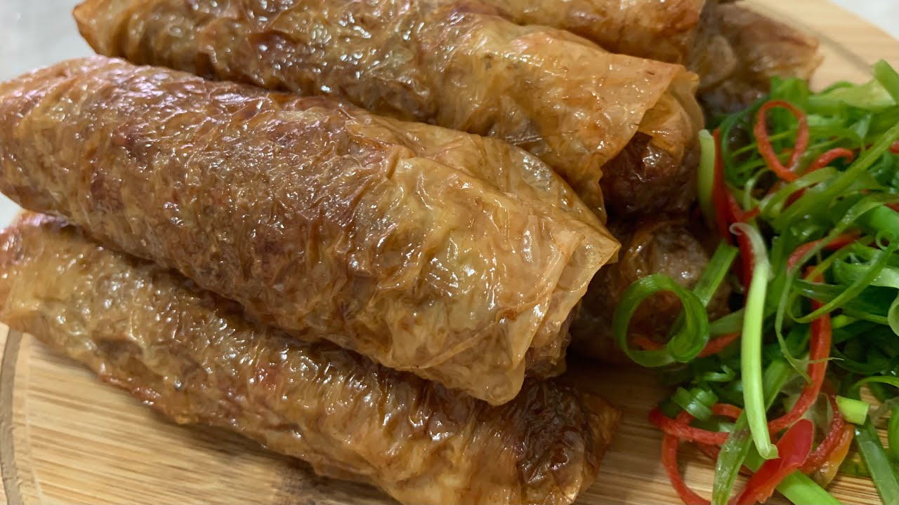 RECIPE | Chinese Meat Rolls (Ngoh Hiang) 自制五香肉卷