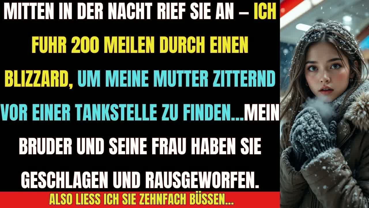 Rettung im Schneesturm – und eine Rache, die zehnfach zurückschlägt!