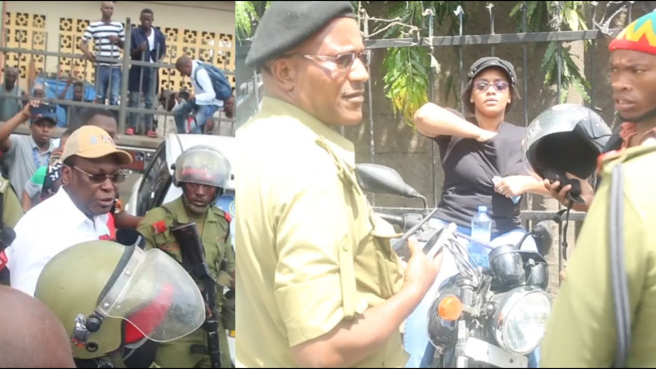 MTOTO WA MBOWE ALIVYO KAMATWA KWENYE MAANDAMANO, POLISI WAMSHUSHA KWENYE BODA BODA