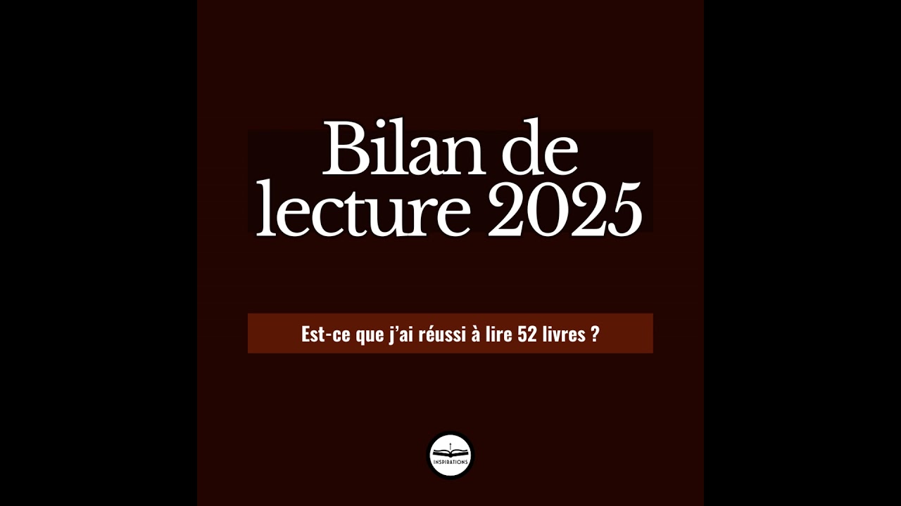 Lire 52 livres en un an ? Bilan de lecture 2025