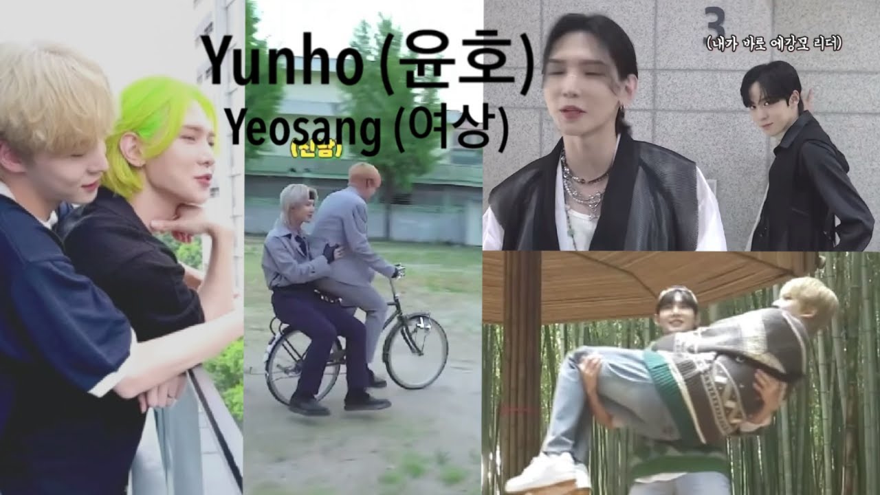 Yunho (윤호) and Yeosang (여상) | ATEEZ YUNSANG compilation