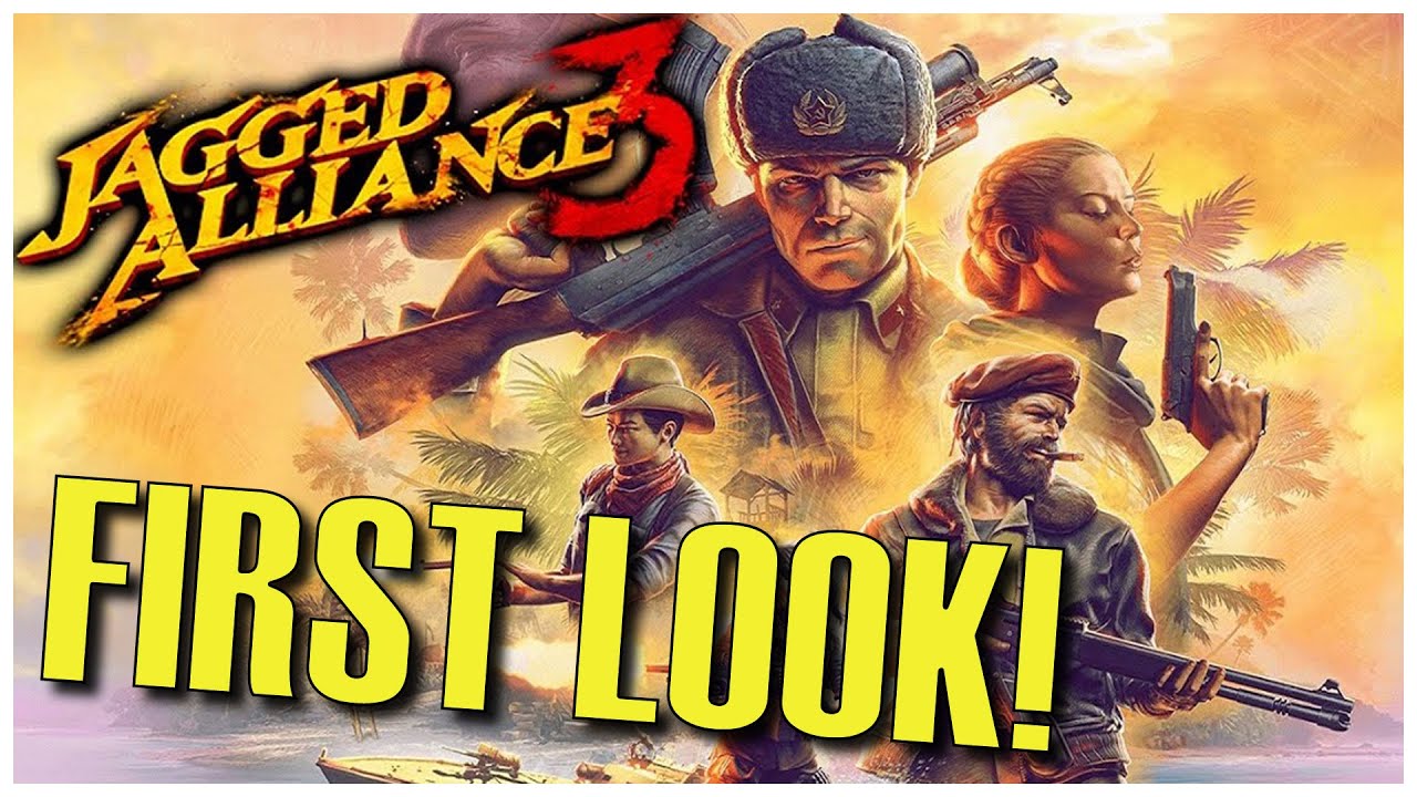 Jagged Alliance 3 First Look - Turn-based Tactical Combat - Dynamic Campaign | PC Strategy Game