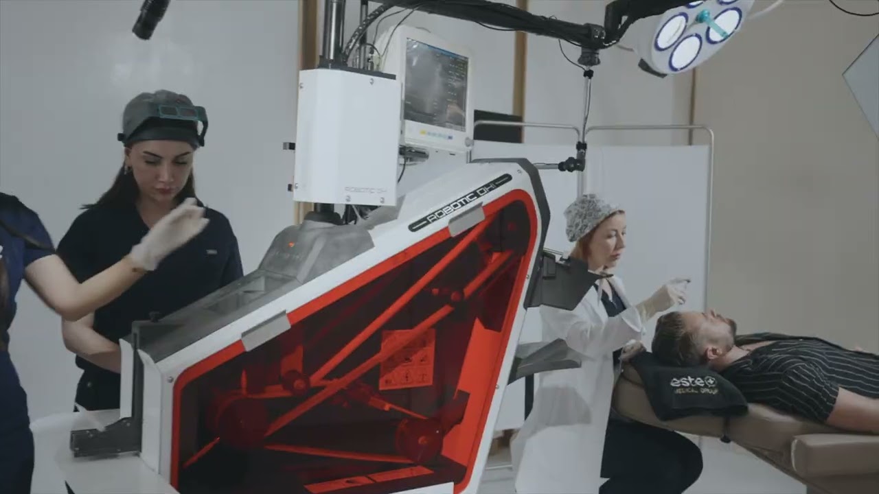 UAE's Only Robotic Hair Transplant at Este Medical Group Dubai | First 7-Star Clinic in Dubai!
